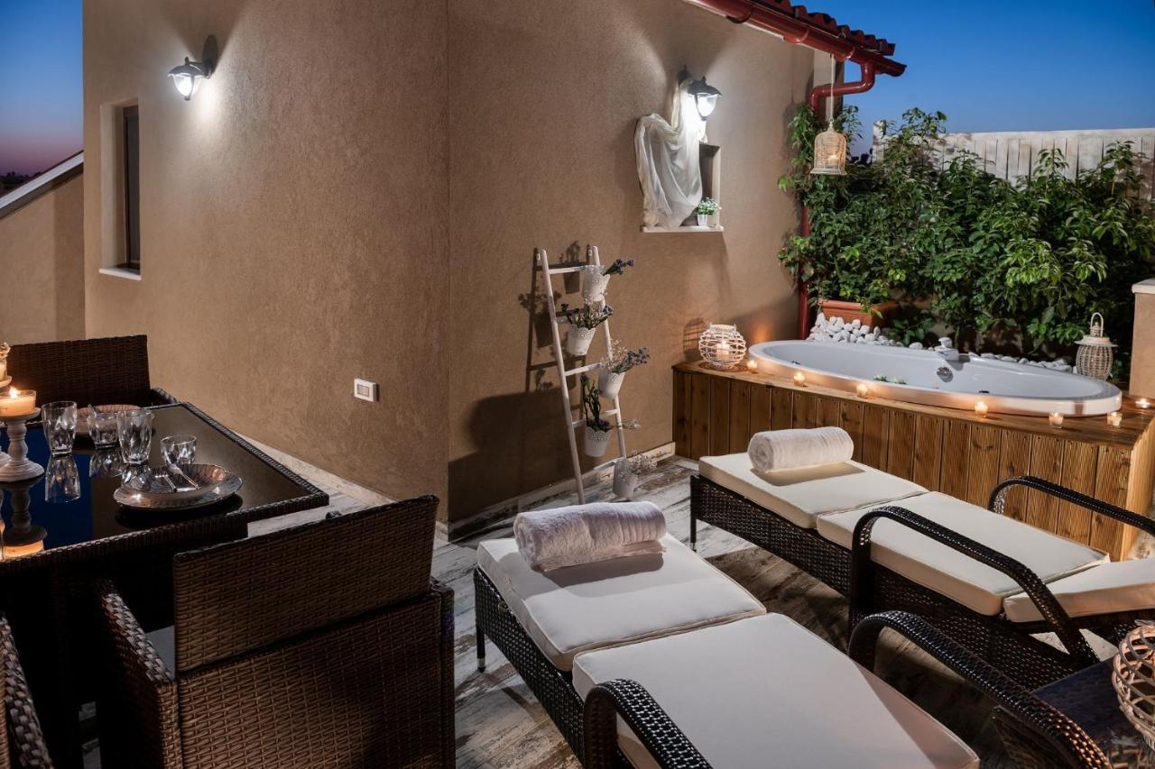 Castello Luxury Residence With Private Jacuzzi Chania  Exterior foto